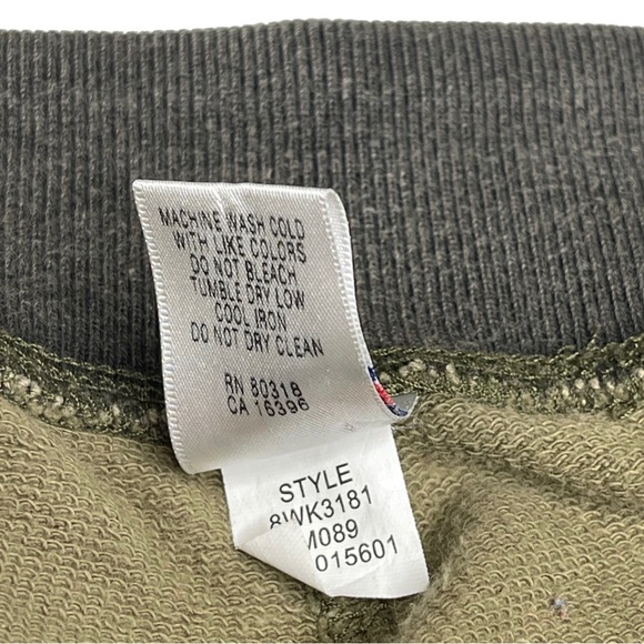 VHTF: Y2K Lucky Brand ☯︎︎ Camo Leaf Print Sweatpants ☯︎︎ Army Green ☯︎ Small Med - Picture 10 of 15